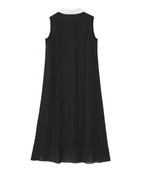 ANAYI / アナイ ミニ丈・ひざ丈ワンピース | シフォンコンビ配色カラー ワンピース | 詳細11