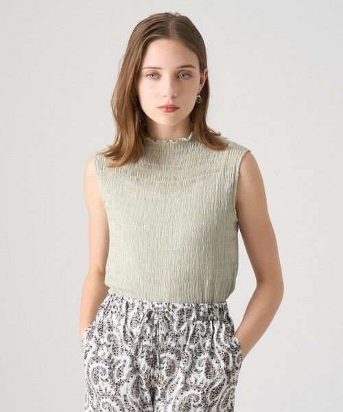 ANAYI / アナイ キャミソール・チューブトップ | リンクルシャーリングノースリーブプルオーバー | 詳細7