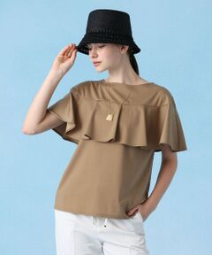 ANAYI / アナイ カットソー | ポンチフレアデザインプルオーバー