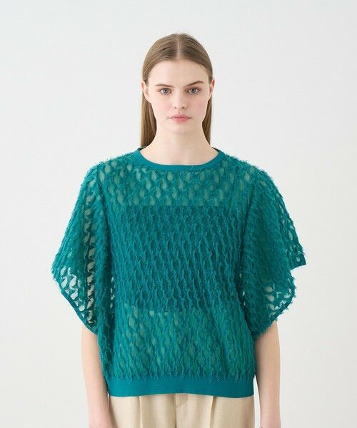 ANAYI / アナイ ニット・セーター | パピヨンシャギージャガードプルオーバー | 詳細7