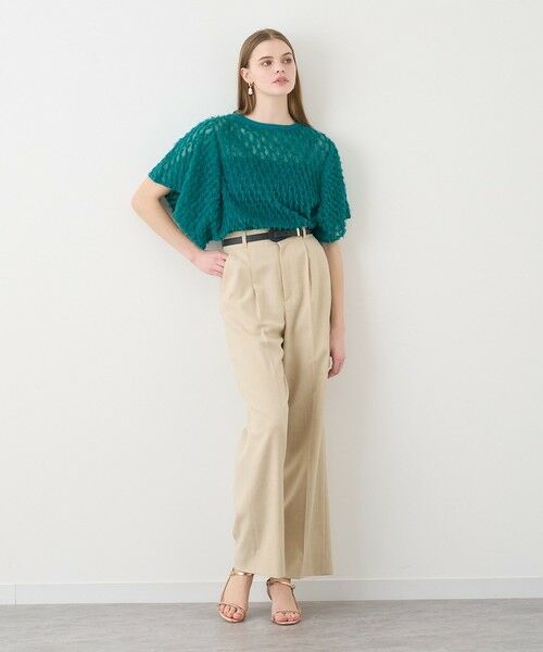 ANAYI / アナイ ニット・セーター | パピヨンシャギージャガードプルオーバー | 詳細10