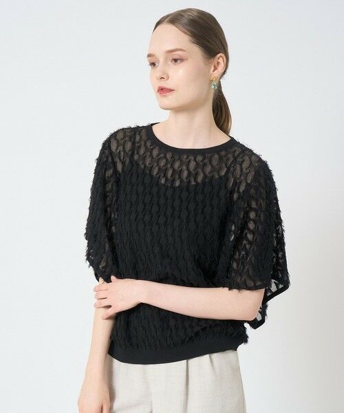 ANAYI / アナイ ニット・セーター | パピヨンシャギージャガードプルオーバー | 詳細14