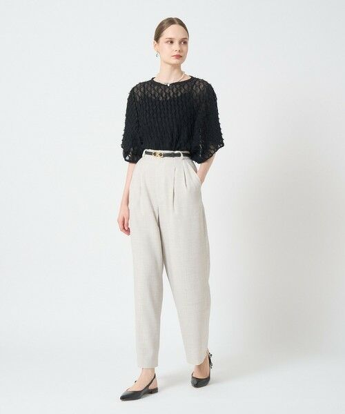 ANAYI / アナイ ニット・セーター | パピヨンシャギージャガードプルオーバー | 詳細15