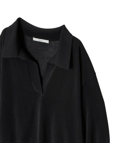 ANAYI / アナイ ニット・セーター | コットンアセテートスキッパー衿プルオーバー | 詳細21