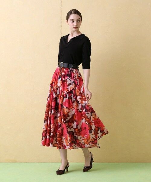 ANAYI / アナイ ニット・セーター | コットンアセテートスキッパー衿プルオーバー | 詳細16