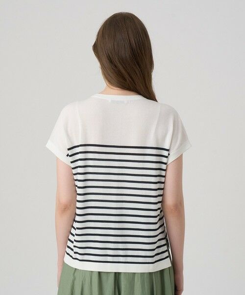 ANAYI / アナイ ニット・セーター | クルーネックフレンチスリーブプルオーバー | 詳細15