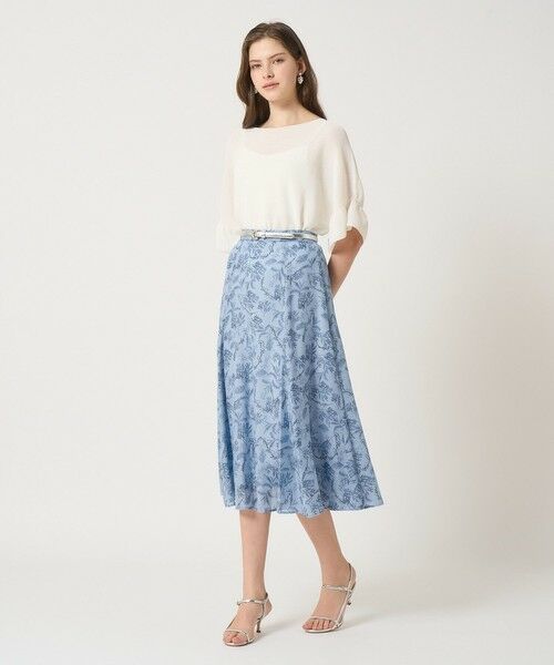 ANAYI / アナイ ニット・セーター | 和紙ガーターフリル袖プルオーバー | 詳細2