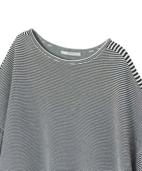 ANAYI / アナイ ニット・セーター | 和紙ガーターフリル袖プルオーバー | 詳細16