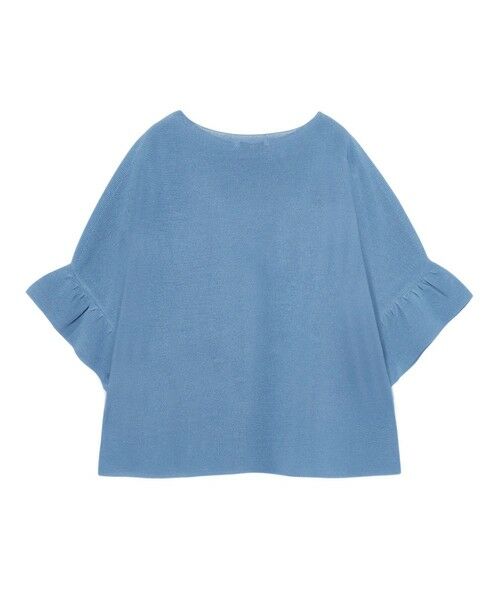 ANAYI / アナイ ニット・セーター | 和紙ガーターフリル袖プルオーバー | 詳細27