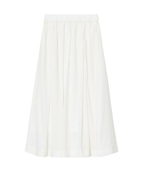 ANAYI / アナイ ミニ・ひざ丈スカート | 【セットアップ対応商品】ストレッチナイロンタックフレア スカート | 詳細10