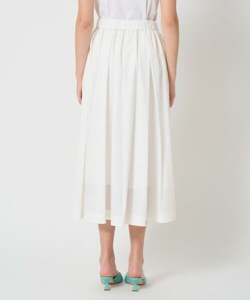 ANAYI / アナイ ミニ・ひざ丈スカート | 【セットアップ対応商品】ストレッチナイロンタックフレア スカート | 詳細3