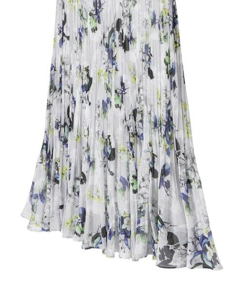ANAYI / アナイ ロング・マキシ丈スカート | bouquet プリント プリーツスカート | 詳細21