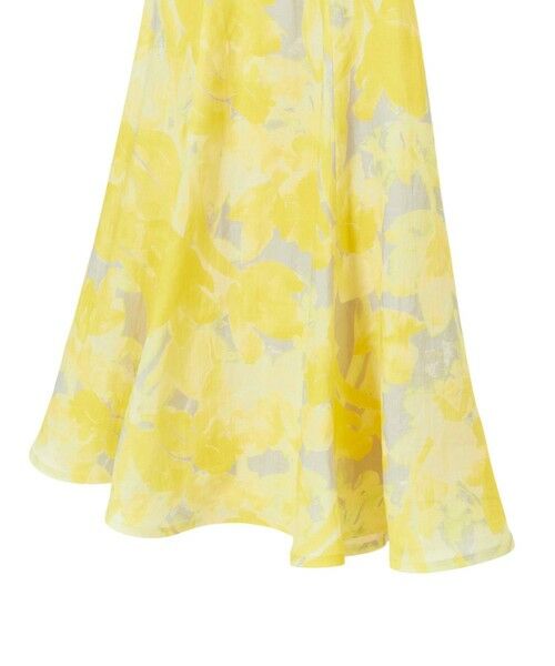 ANAYI / アナイ ロング・マキシ丈スカート | transparent プリント リネンスカート | 詳細14