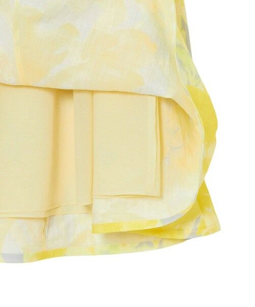 ANAYI / アナイ ロング・マキシ丈スカート | transparent プリント リネンスカート | 詳細15