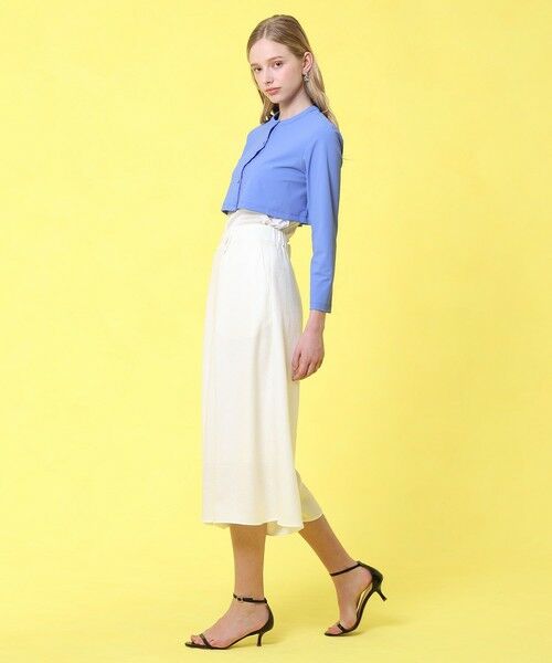 ANAYI / アナイ ショート・ハーフ・半端丈パンツ | ドライスラブアシメラップパンツ | 詳細6