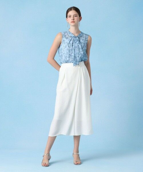 ANAYI / アナイ ショート・ハーフ・半端丈パンツ | ドライスラブアシメラップパンツ | 詳細7