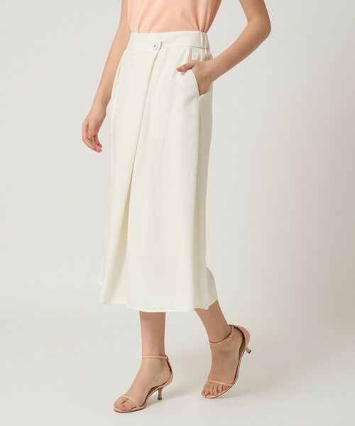 ANAYI / アナイ ショート・ハーフ・半端丈パンツ | ドライスラブアシメラップパンツ | 詳細2