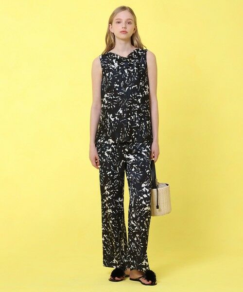 ANAYI / アナイ その他パンツ | 【セットアップ対応商品】shade of night プリント イージーパンツ | 詳細8