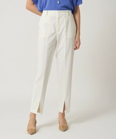 ANAYI / アナイ その他パンツ | ダブルクロススリットパンツ