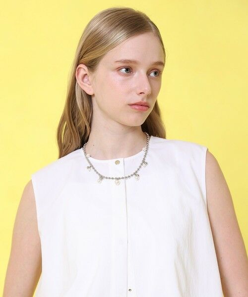 ANAYI / アナイ シャツ・ブラウス | 【セットアップ対応商品】ストレッチナイロンバルーンジレ ブラウス | 詳細5