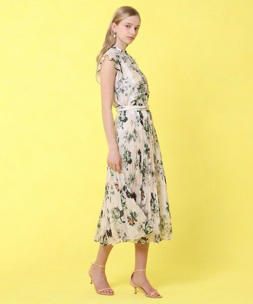 bouquet プリント ミニフリルブラウス （シャツ・ブラウス