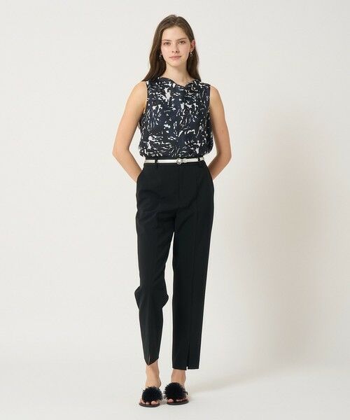 ANAYI / アナイ シャツ・ブラウス | 【セットアップ対応商品】shade of night プリント ドレープ ブラウス | 詳細11