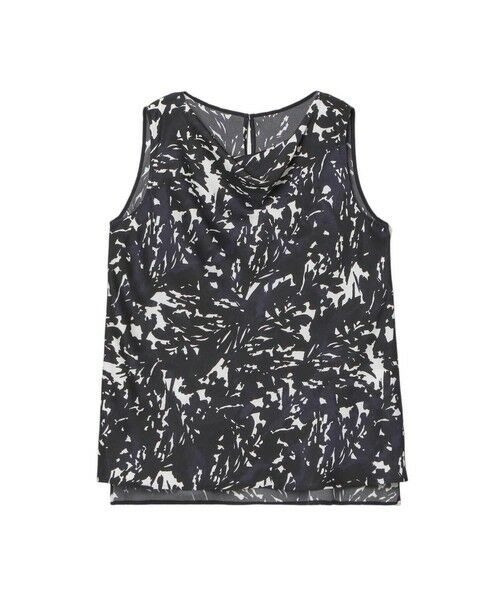 ANAYI / アナイ シャツ・ブラウス | 【セットアップ対応商品】shade of night プリント ドレープ ブラウス | 詳細12