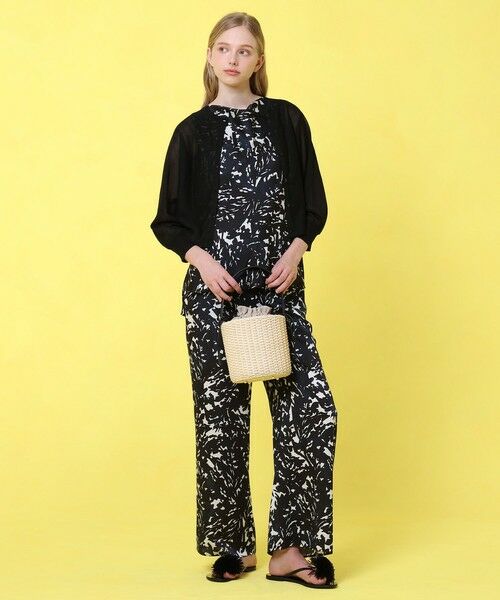 ANAYI / アナイ シャツ・ブラウス | 【セットアップ対応商品】shade of night プリント ドレープ ブラウス | 詳細8