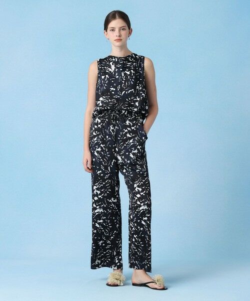 ANAYI / アナイ シャツ・ブラウス | 【セットアップ対応商品】shade of night プリント ドレープ ブラウス | 詳細9