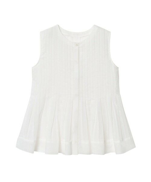 ANAYI / アナイ シャツ・ブラウス | ボイルプリーツペプラム ブラウス | 詳細8