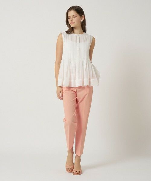 ANAYI / アナイ シャツ・ブラウス | ボイルプリーツペプラム ブラウス | 詳細5
