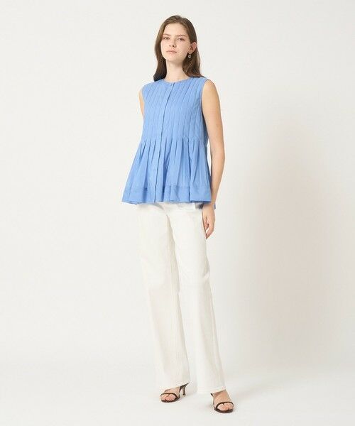 ANAYI / アナイ シャツ・ブラウス | ボイルプリーツペプラム ブラウス | 詳細13