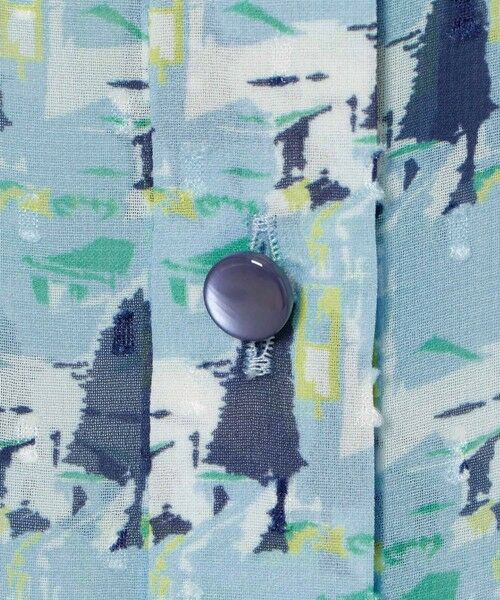 ANAYI / アナイ シャツ・ブラウス | reminiscence プリント フリルブラウス | 詳細12