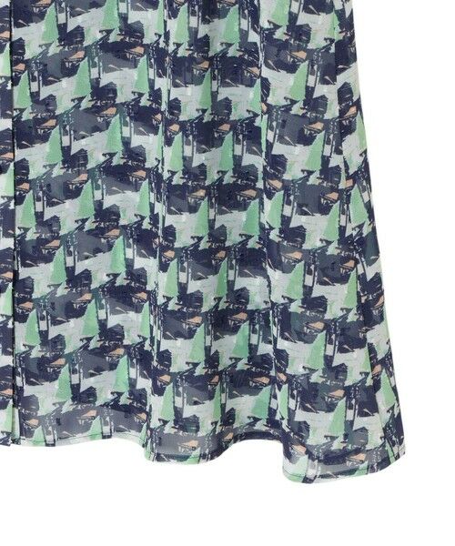 ANAYI / アナイ シャツ・ブラウス | reminiscence プリント フリルブラウス | 詳細20