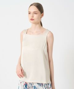 ANAYI / アナイ シャツ・ブラウス | サテンスクエアネック プルオーバー