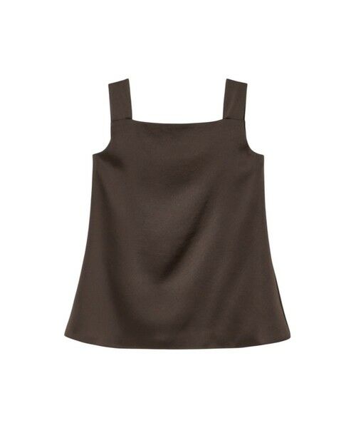 ANAYI / アナイ シャツ・ブラウス | サテンスクエアネック プルオーバー | 詳細16