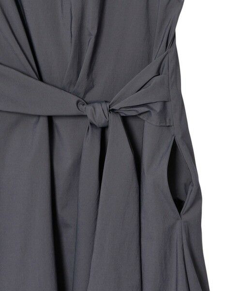 ANAYI / アナイ ロング・マキシ丈ワンピース | ストレッチナイロンフロントツイスト ワンピース | 詳細23