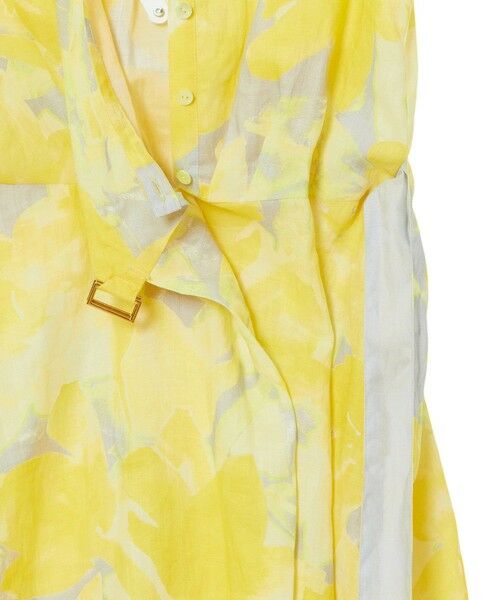 ANAYI / アナイ ロング・マキシ丈ワンピース | transparent プリント リネンワンピース | 詳細13