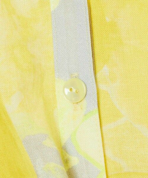 ANAYI / アナイ ロング・マキシ丈ワンピース | transparent プリント リネンワンピース | 詳細14