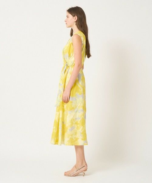 ANAYI / アナイ ロング・マキシ丈ワンピース | transparent プリント リネンワンピース | 詳細2