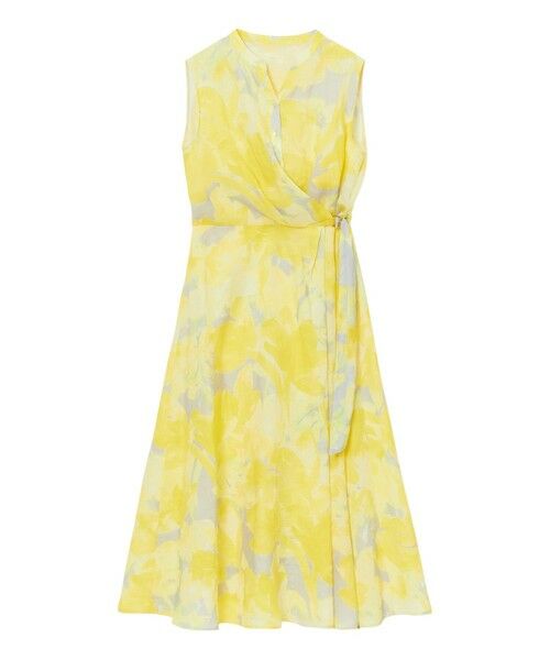 ANAYI / アナイ ロング・マキシ丈ワンピース | transparent プリント リネンワンピース | 詳細8