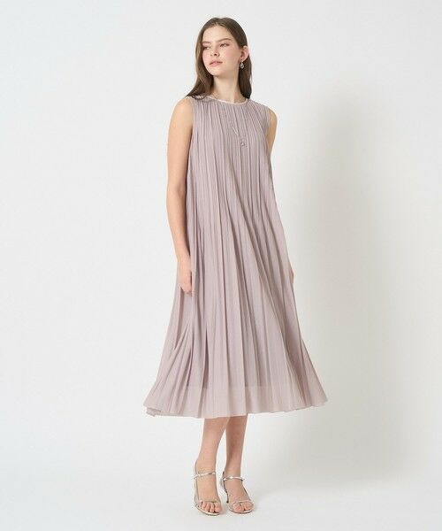 ANAYI / アナイ ロング・マキシ丈ワンピース | ソフトジャージプリーツ ワンピース | 詳細5