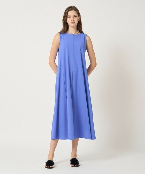 ANAYI / アナイ ロング・マキシ丈ワンピース | ナイロンジャージーフレア ワンピース | 詳細4