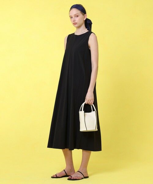 ANAYI / アナイ ロング・マキシ丈ワンピース | ナイロンジャージーフレア ワンピース | 詳細12