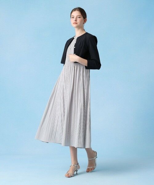 ANAYI / アナイ カーディガン・ボレロ | ナイロンジャージークロップド カーディガン | 詳細7