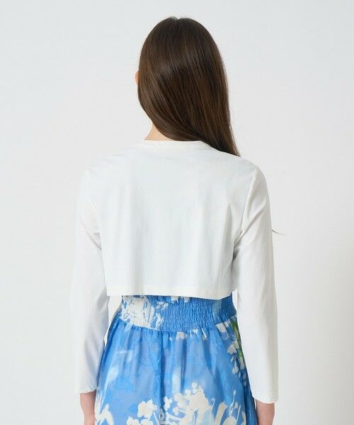 ANAYI / アナイ カーディガン・ボレロ | ナイロンジャージークロップド カーディガン | 詳細3