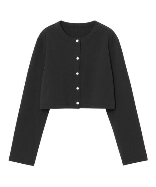 ANAYI / アナイ カーディガン・ボレロ | ナイロンジャージークロップド カーディガン | 詳細27
