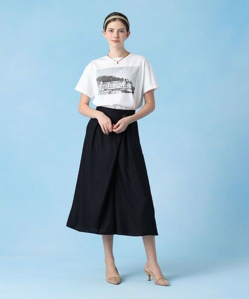 ANAYI / アナイ Tシャツ | コットン天竺プリントＴシャツ | 詳細3