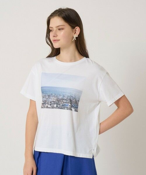 ANAYI / アナイ Tシャツ | コットン天竺プリントＴシャツ | 詳細15