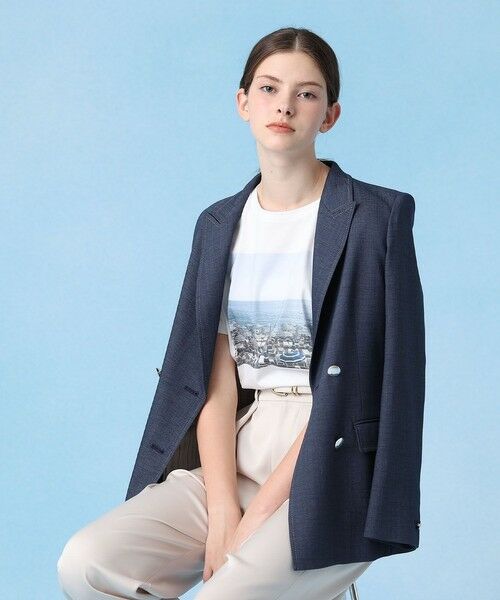 ANAYI / アナイ Tシャツ | コットン天竺プリントＴシャツ | 詳細16